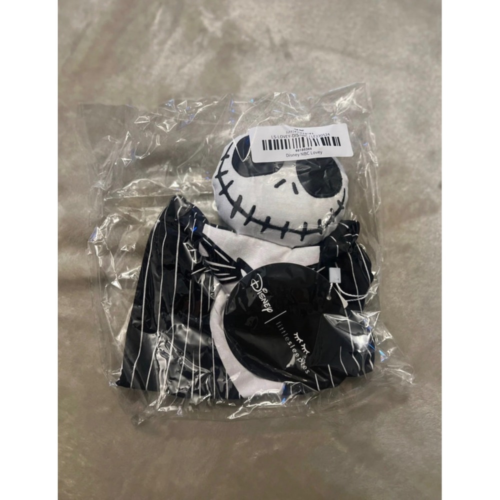 NWT Little Sleepies Disney Nightmare Before Christmas Jack Skellington NBC Lovey